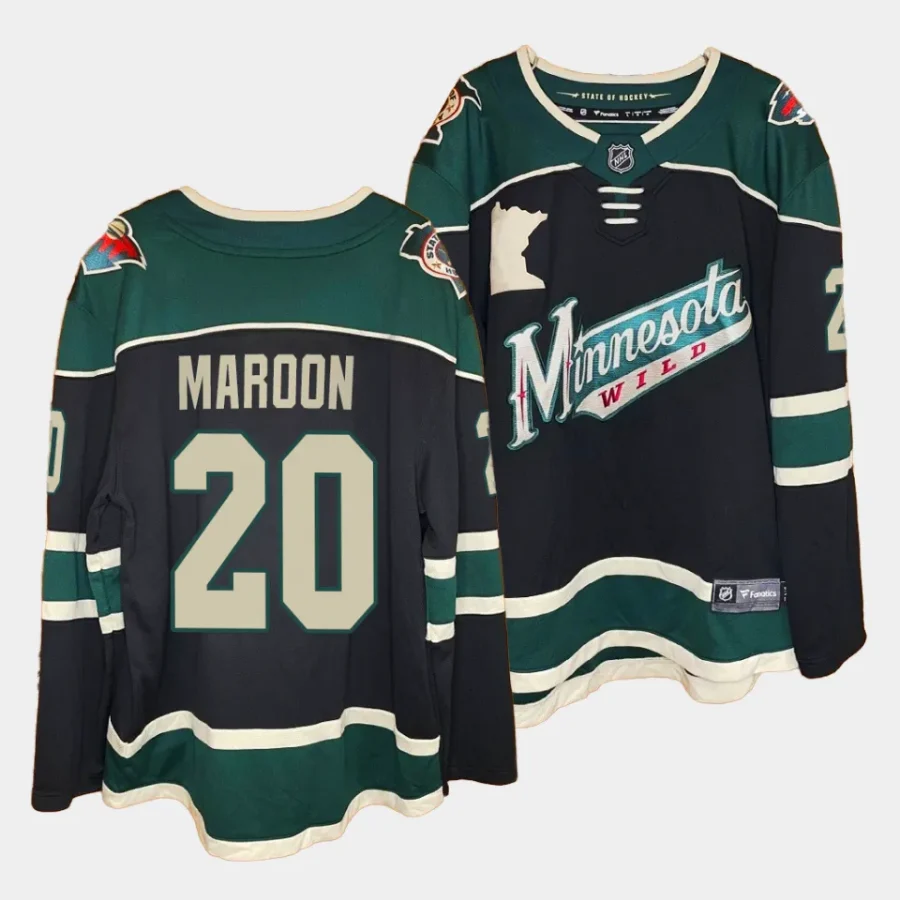 patrick maroon wild black 2023 24alternate breakaway player jersey