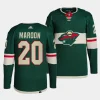 patrick maroon wild green home primegreen jersey