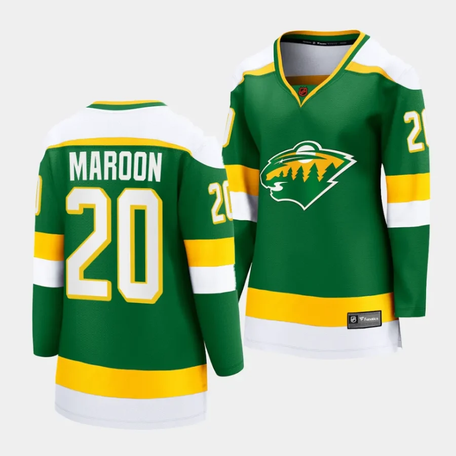 patrick maroon wild green special edition 2.0 women jerseys