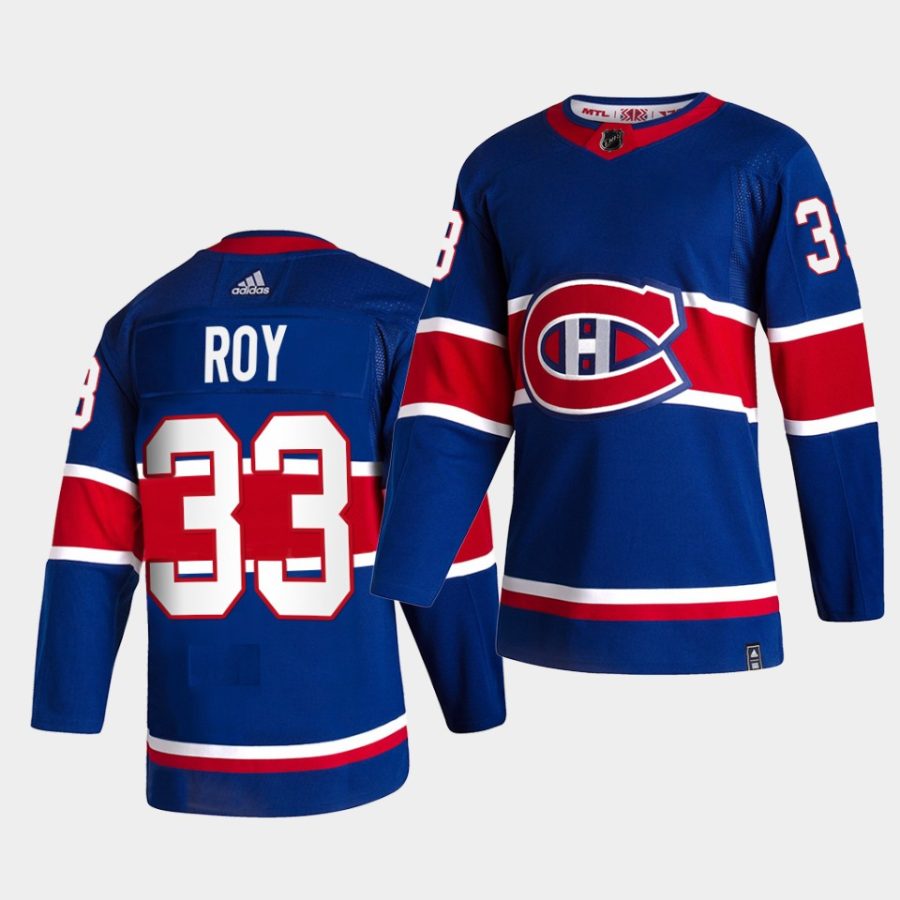 patrick roy canadiens royal 2021 reverse retro special edition authentic jersey