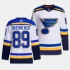 pavel buchnevich blues white away primegreen authentic projersey