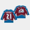 peter forsberg avalanche burgundy blue line 1995 throwback jersey