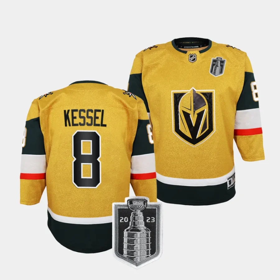 phil kessel vgk 2023 stanley cup final youth goldhome jersey