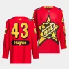 quinn hughes canucks red 2024 nhl all star game drew house primegreen authenticjersey