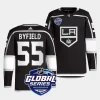 quinton byfield la kings black 2023 nhl global series authentic pro primegreenjersey