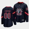 rangers custom navy 2021 special edition men jersey