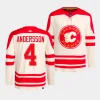 rasmus andersson flames cream 2023 nhl heritage classic primegreen authentic playerjersey