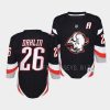 rasmus dahlin sabres 2022 23goathead alternate youth black jersey