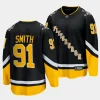 reilly smith penguins black alternate breakaway player jersey