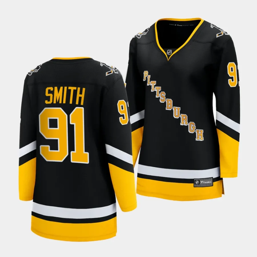 reilly smith penguins black alternate women jerseys