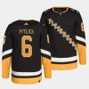 rem pitlick penguins black alternate primegreen authentic projersey