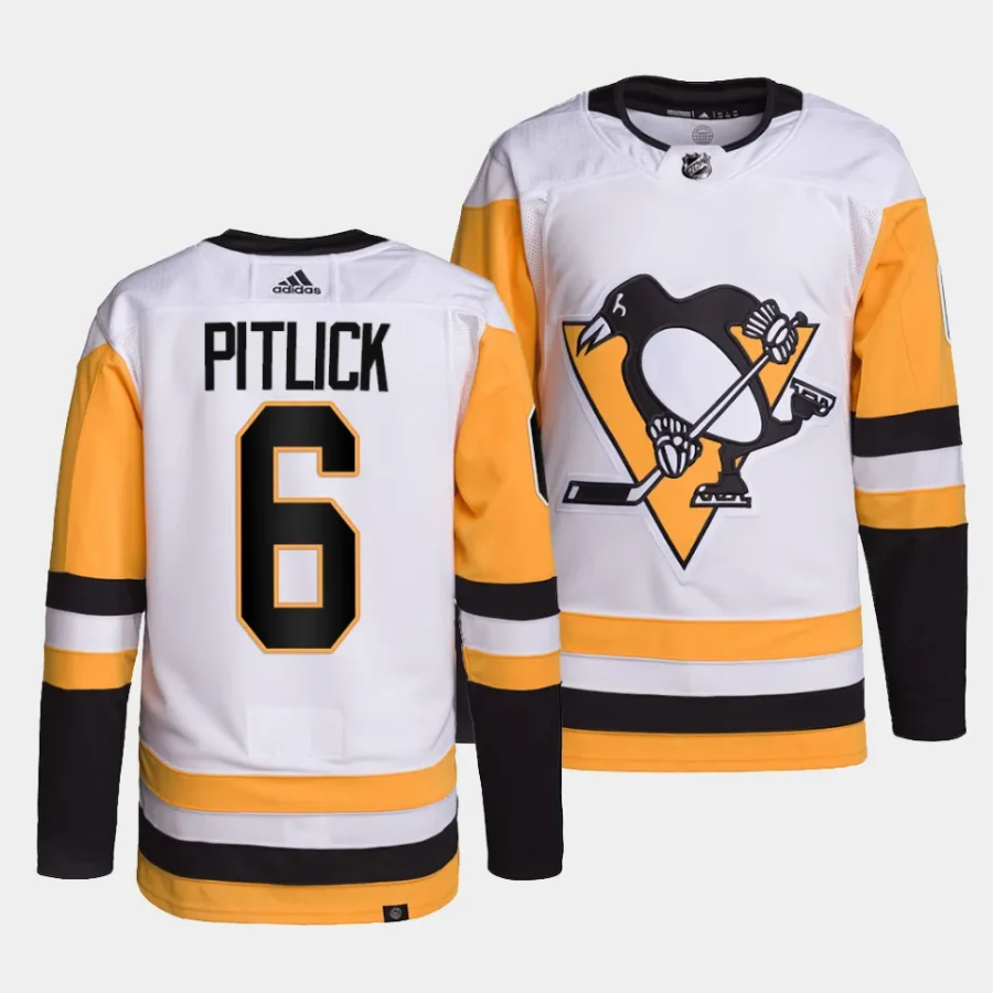 rem pitlick penguins white away primegreen authentic projersey 0