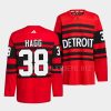 robert hagg red wings red 2022reverse retro 2.0 authentic pro jersey