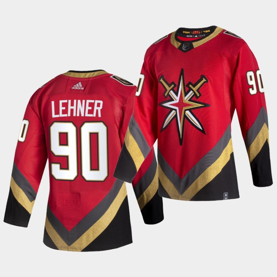 robin lehner golden knights red reverse retro fourth authentic jersey