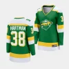 ryan hartman wild green alternate women jerseys