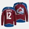 ryan johansen avalanche burgundy home authentic pro jersey