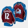 ryan johansen avalanche burgundy home breakaway player jersey