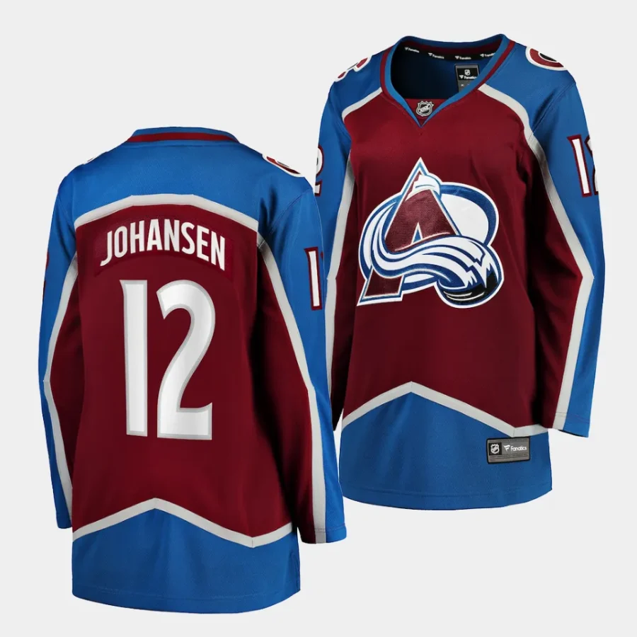 ryan johansen avalanche maroon home women jerseys