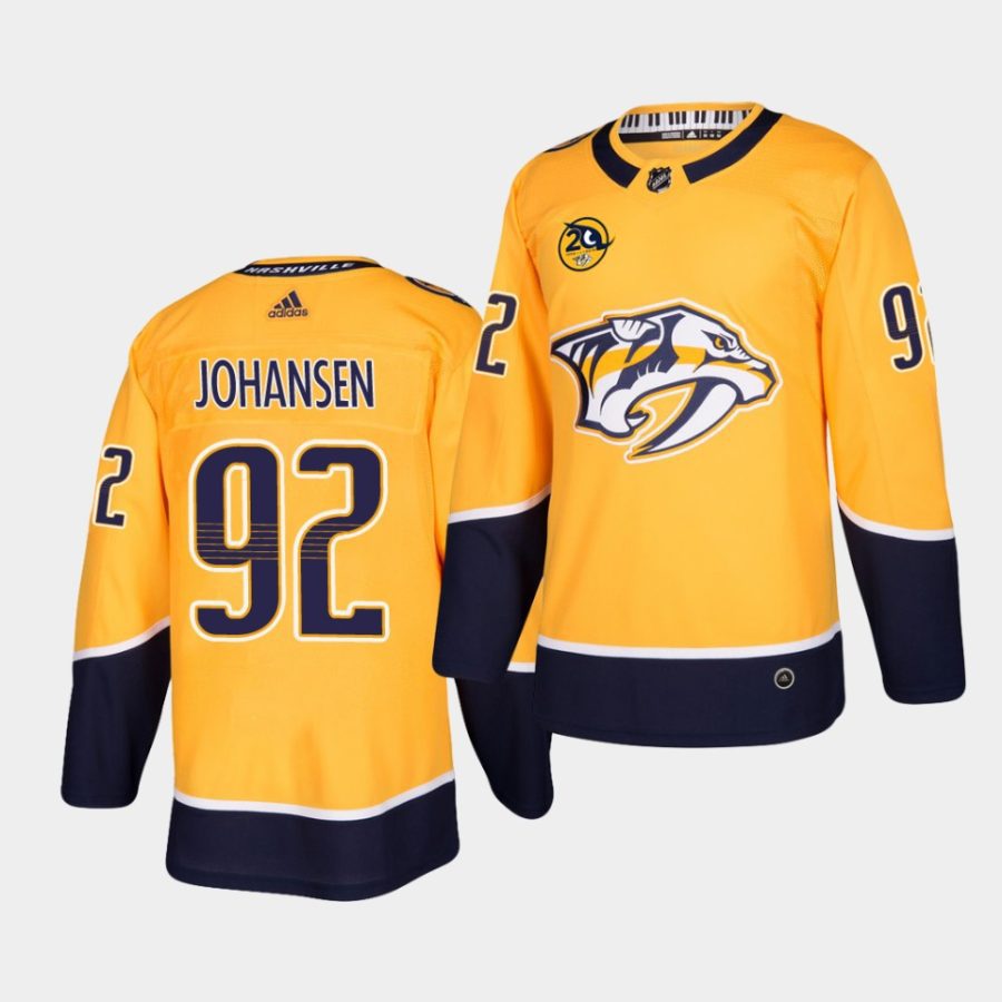 ryan johansen sideline goldjersey 0