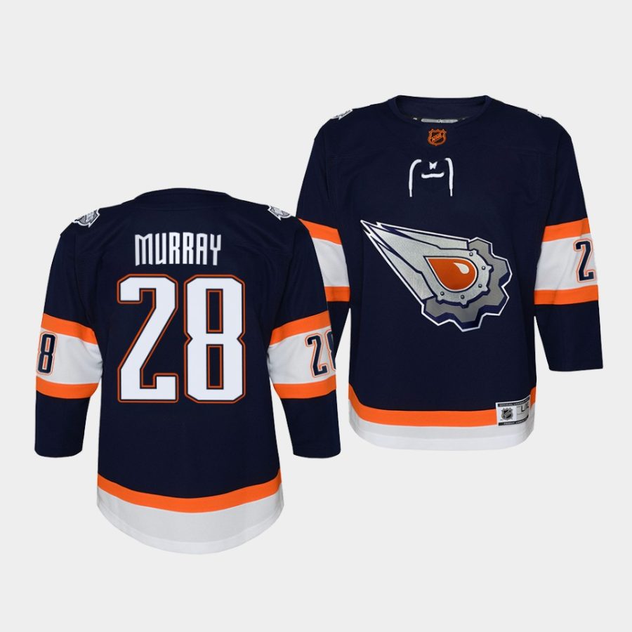 ryan murray oilers 2022special edition 2.0 youth navy jersey