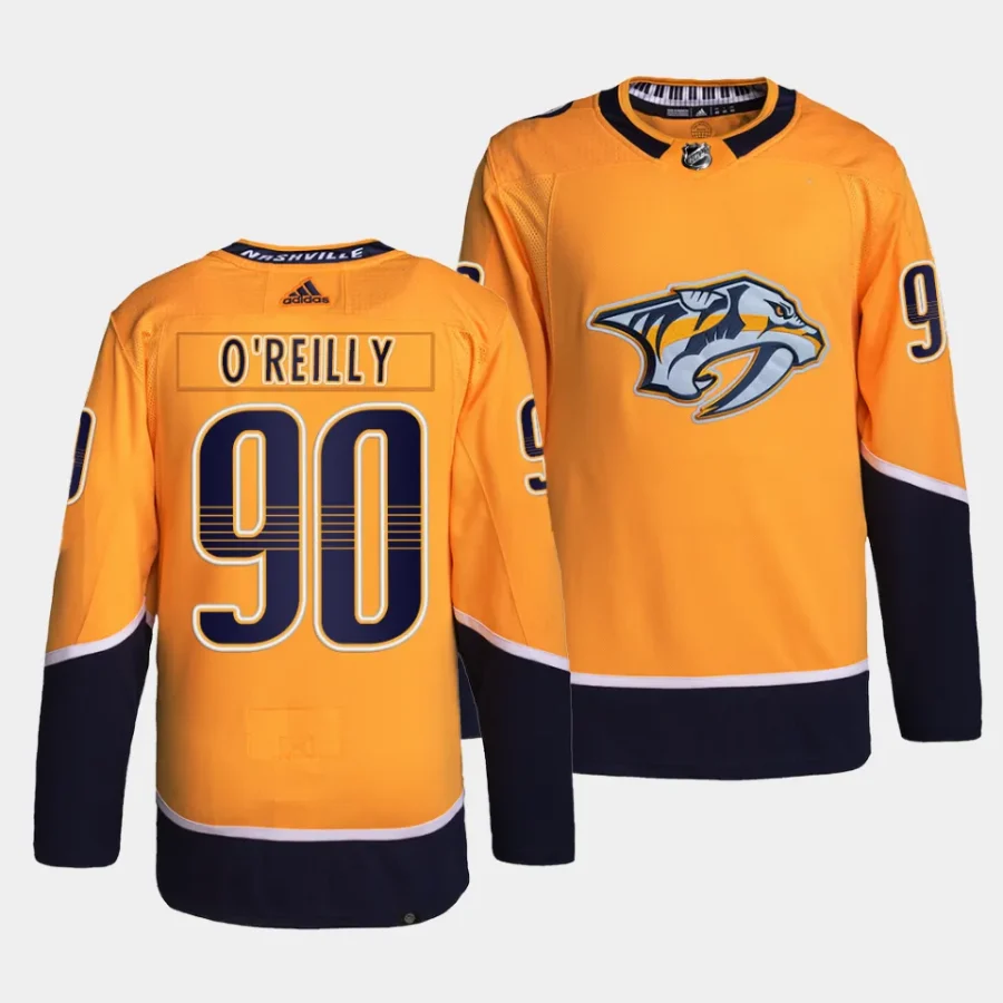 ryan oreilly predators yellow home authentic pro primegreenjersey