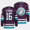 ryan strome ducks purple 2023 2430th anniversary primegreen authentic projersey