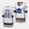 sabres custom white 2021 reverse retro women jersey