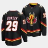 samuel honzek flames black alternate 2023 nhl draft premier breakawayjersey