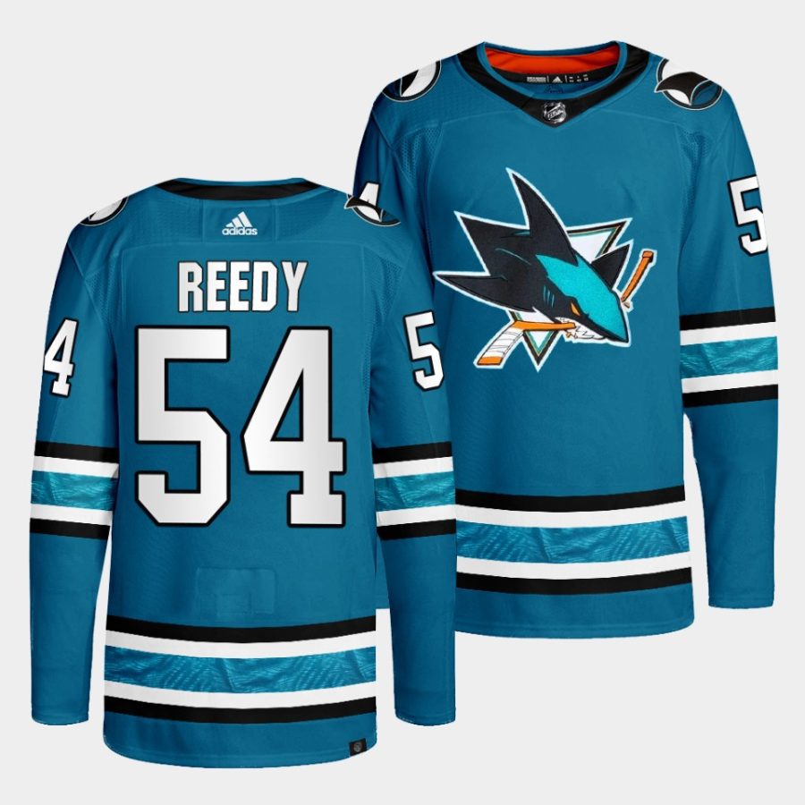 scott reedy sharks teal 2022 23home primegreen authentic jersey