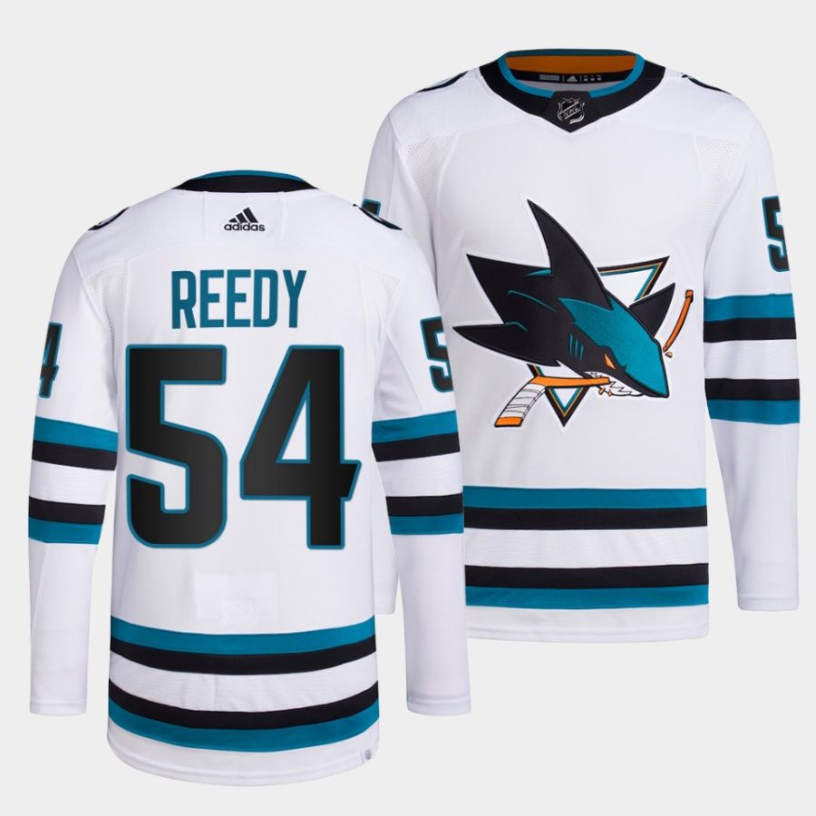 scott reedy sharks white 2022 23away primegreen authentic jersey