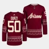 sean durzi coyotes red 2022 23alternate authentic pro jersey