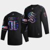 seattle kraken custom iridescent hwc collection black 2021 limited jersey