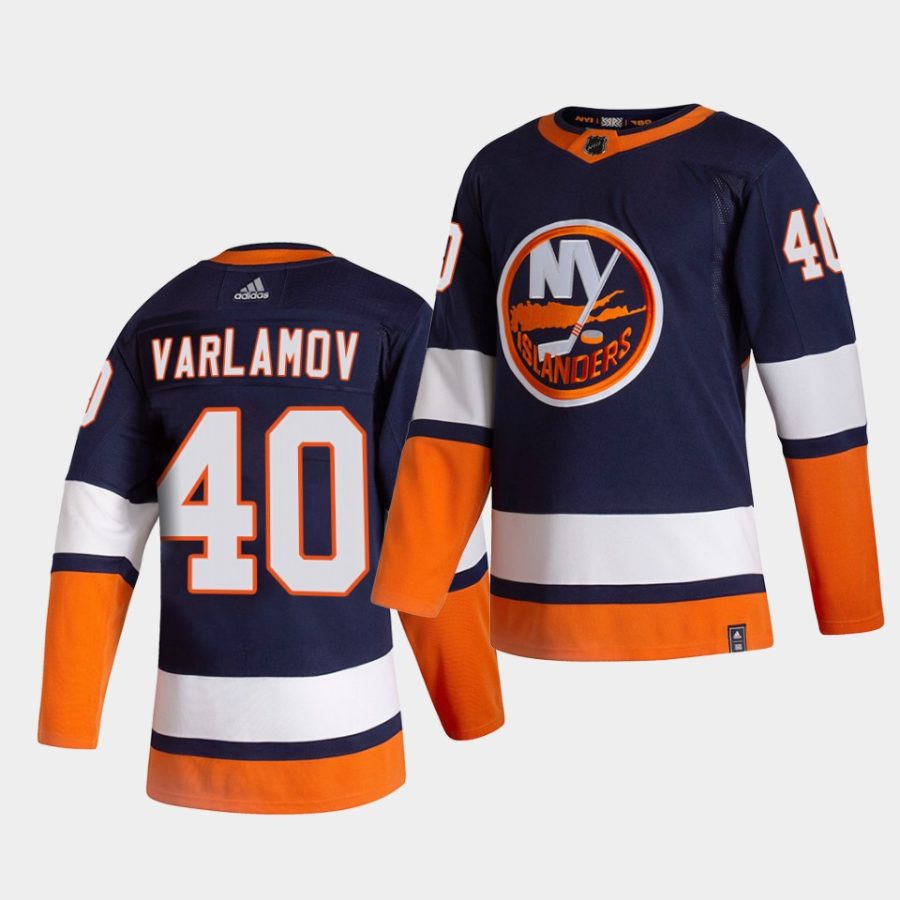 semyon varlamov islanders navy 2021 reverse retro special edition authentic jersey