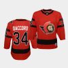 senators joey daccord red 2021 reverse retro youth jersey