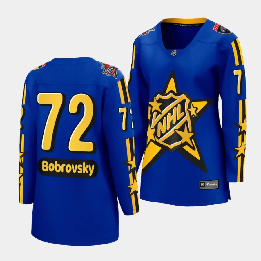 sergei bobrovsky panthers blue 2024 nhl all star game breakaway womenjersey