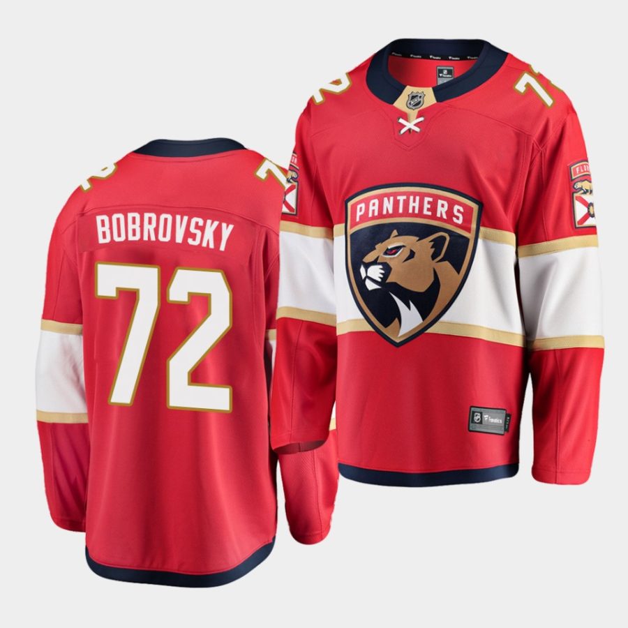 sergei bobrovsky sideline redjersey