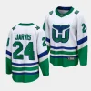 seth jarvis hurricanes white whalers premier breakaway jersey