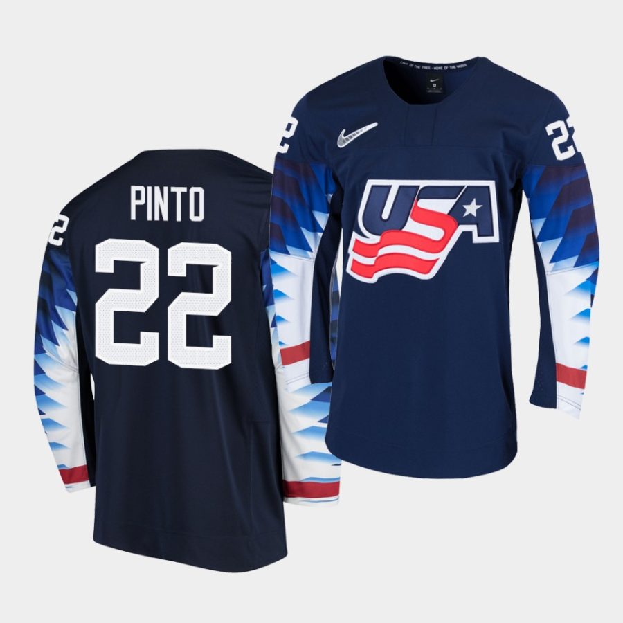 shane pinto 2020 iihf world junior championship black jersey