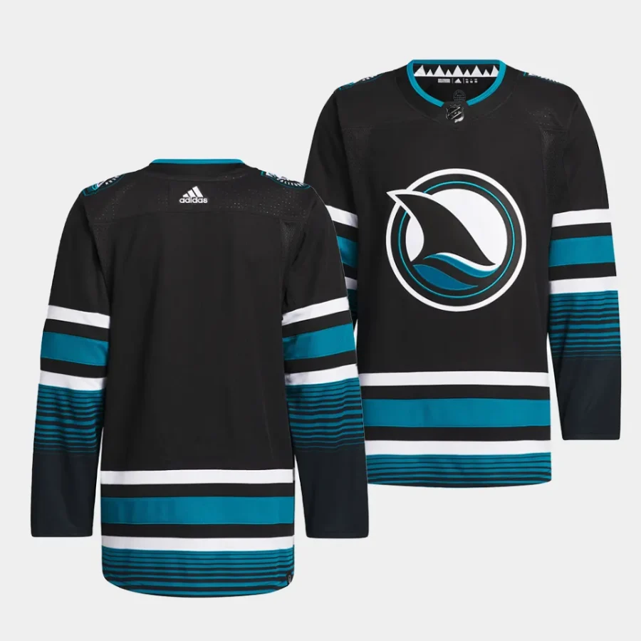 sharks 2023 24cali fin 3rd alternate blackauthentic pro jerseys