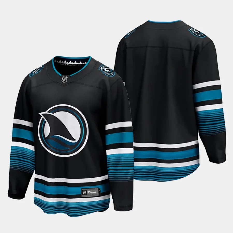 sharks 2023 24cali fin 3rd alternate blackbreakaway player jerseys