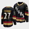 shea theodore golden knights black special edition 2.0 breakaway player jersey