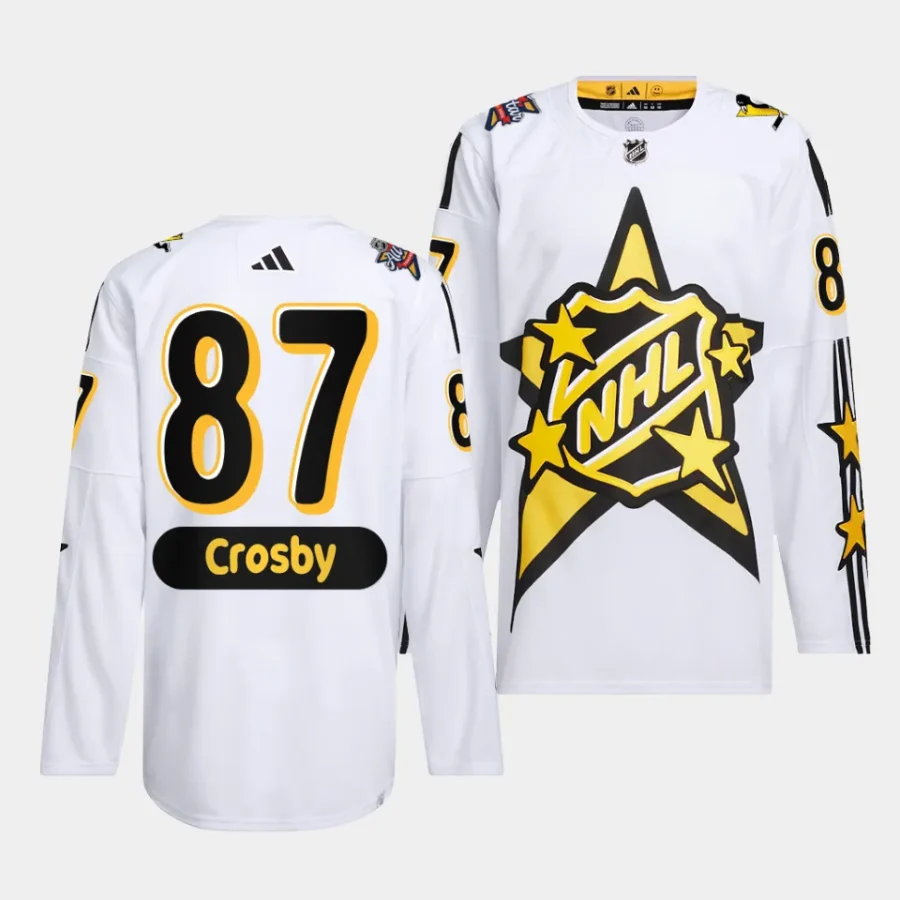 sidney crosby penguins white 2024 nhl all star game drew house jersey