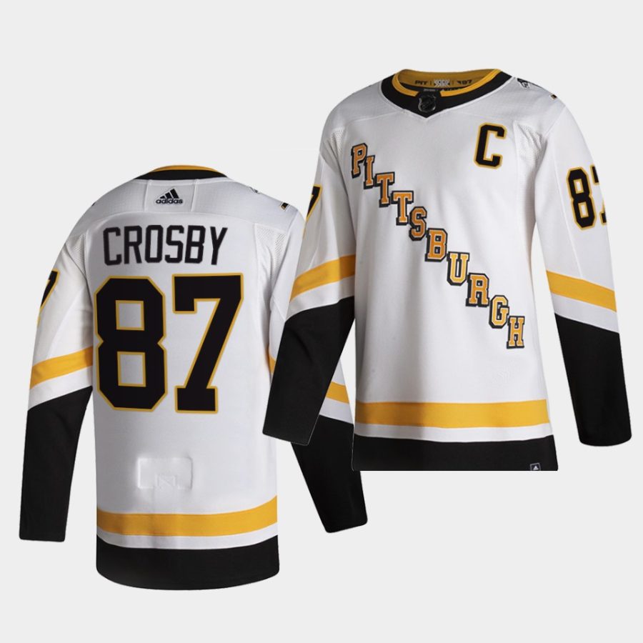 sidney crosby penguins white reverse retro fourth authentic jersey