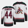 steven kampfer coyotes white 2022 23away authentic pro jersey