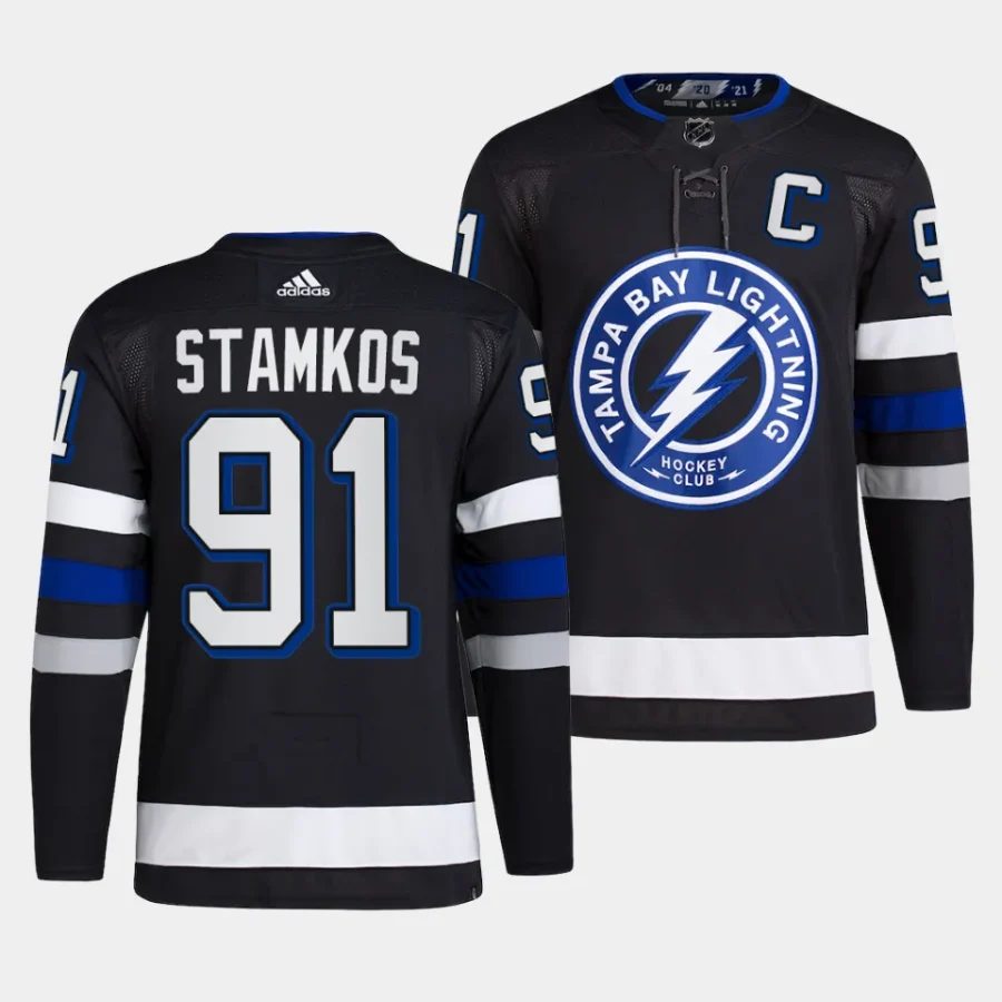 steven stamkos lightning black 2023 24alternate primegreen authentic jersey