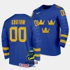 sweden custom 2024 iihf world junior championship white jersey