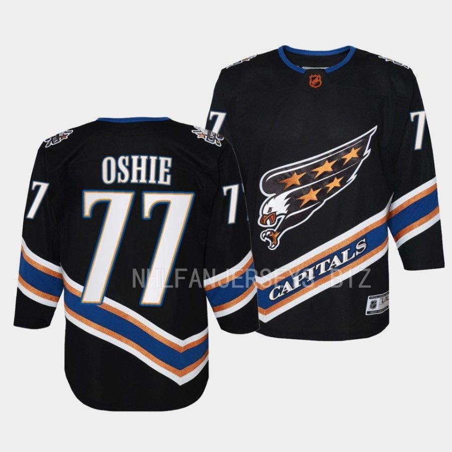 t.j. oshie capitals 2022special edition 2.0 youth black jersey