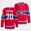 tanner pearson canadiens red home primegreen authentic projersey