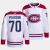 tanner pearson canadiens white away primegreen authentic projersey