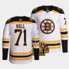 taylor hall bruins white 2023 24100th centennial authentic pro jersey